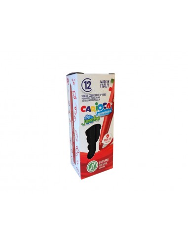 Rotulador carioca jumbo lavable negro...