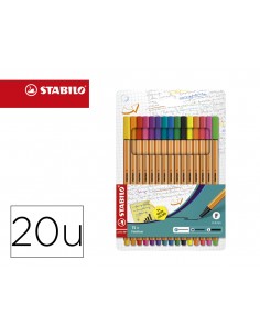 Rotulador stabilo punta de...