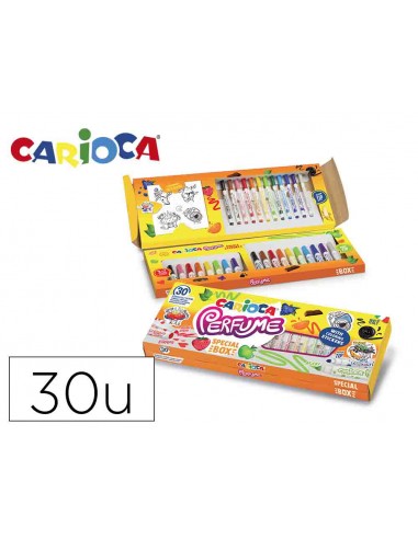 Rotulador carioca perfume caja 30...