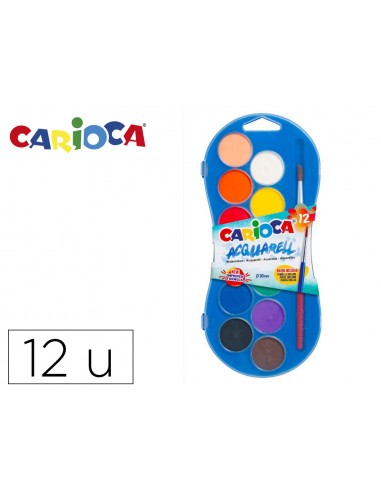 Acuarela carioca 12 colores con...