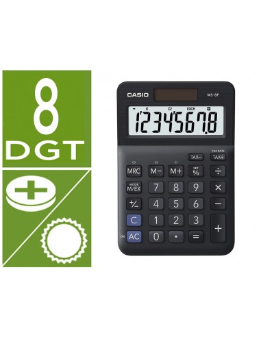 Calculadora casio ms-8f sobretaula 8...