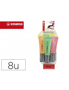 Rotulador stabilo neon 72...