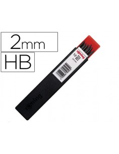 Minas rotring grafito 2 mm...