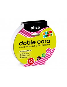 Cinta adhesiva plico doble...