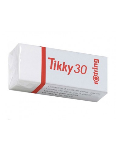 Goma rotring tikky 30 blanca