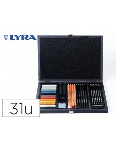 Set dibujo lyra estuche de...