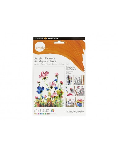 Set pintura acrilica daler rowney...