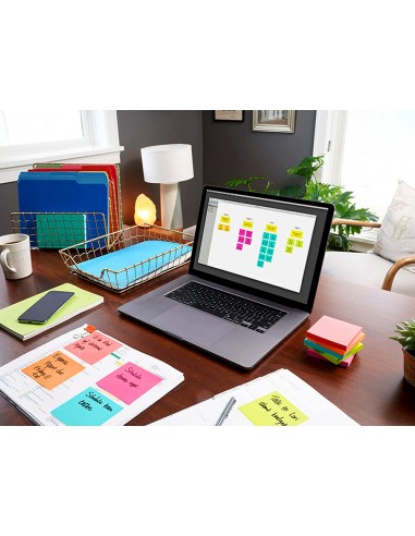 Bloc de notes adhesives lleva i pos...