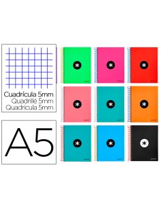 Cuaderno espiral a5 micro...