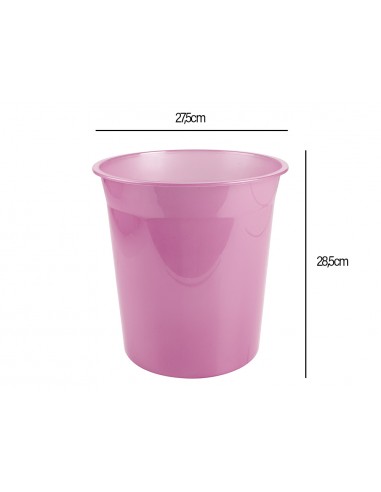 Paperera plàstic liderpapel rosa...
