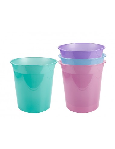 Paperera plàstic liderpapel rosa...