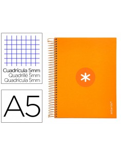 Cuaderno espiral a5 micro...