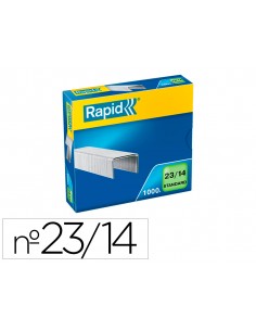 Grapas rapid 23/14 mm...