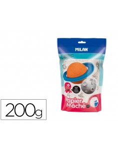 Papel mache milan blanco en...