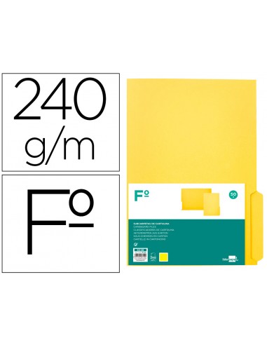 Subcarpeta cartulina liderpapel folio...