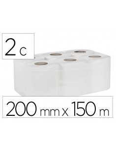 Papel secamanos bunzl...