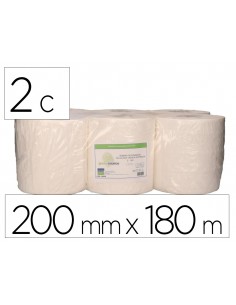 Papel secamanos bunzl...