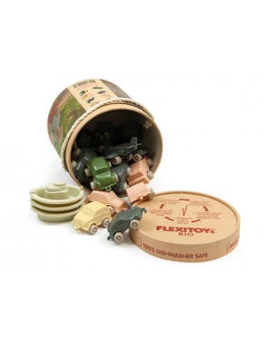 Joc vikingtoys cotxes 25 peces eco-bio