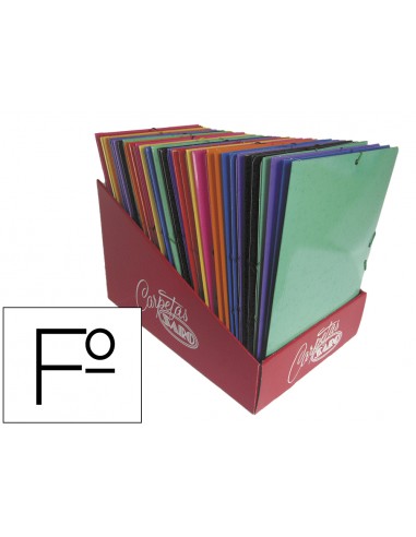 Carpeta gomas solapas saro carton...