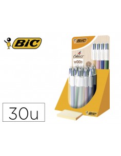 Boligrafo bic cuatro...