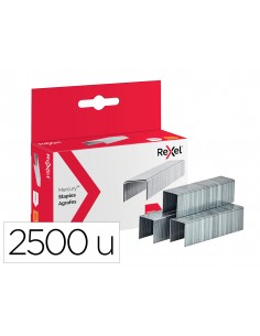 Grapas rexel mercury acero...