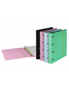 Carpeta con recambio pardo...