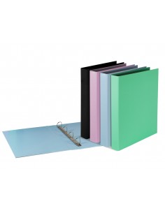 Carpeta con recambio pardo...