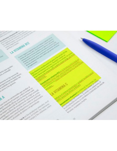 Bloc de notes adhesives lleva i posa...