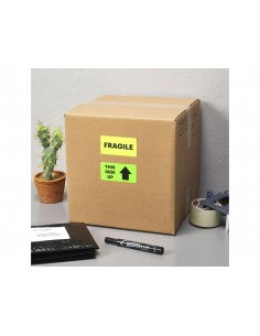 Etiqueta adhesiva tico rojo... 2