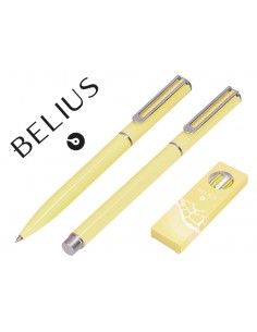 Juego boligrafo y roller...