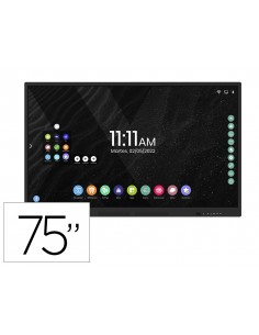 Pantalla interactiva rocada...