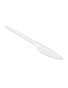 Cuchillo de plastico blanco... 2