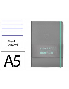 Cuaderno con gomilla...