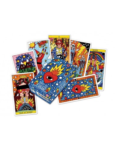 Baraja fournier tarot del foc 78 cartes