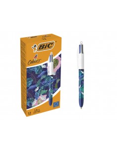 Boligrafo bic cuatro...