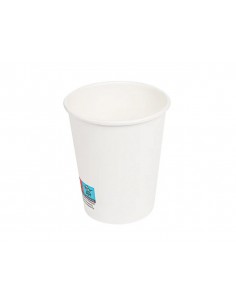Vaso de papel blanco bunzl... 2