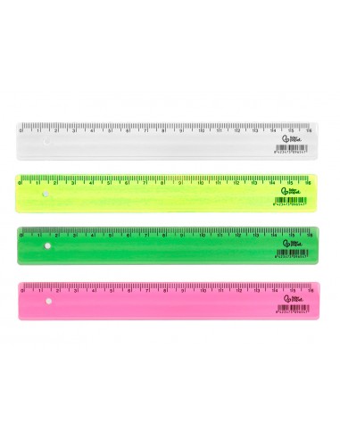 Regla liderpapel plastic 16 cm...