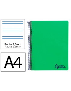 Cuaderno espiral liderpapel...