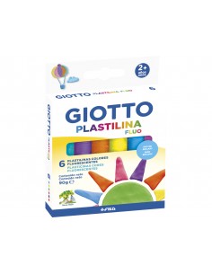 Plastilina giotto fluor...