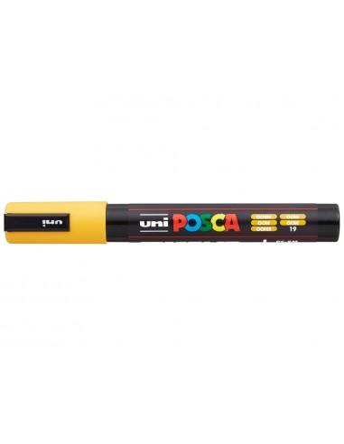 Retolador uni posca pc-5m ocre