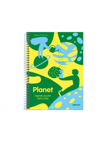 Agenda espiral additio escolar planet...