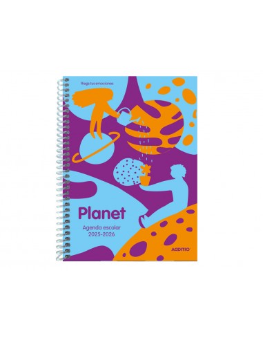 Agenda espiral additio escolar planet...