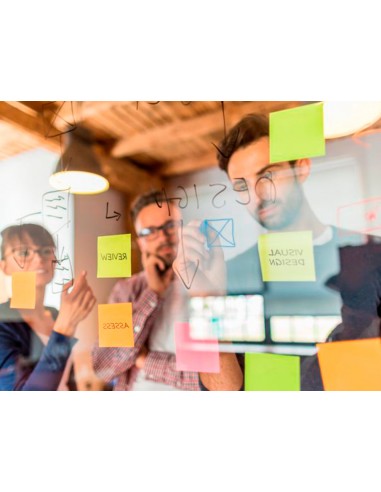 Bloc de notes adhesives lleva i posa...