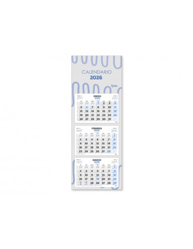 Calendari paret liderpapel 3 mesos...