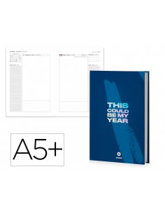 Agenda encuadernada...