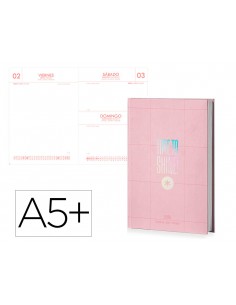 Agenda encuadernada...