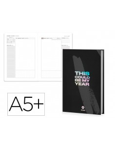 Agenda encuadernada...