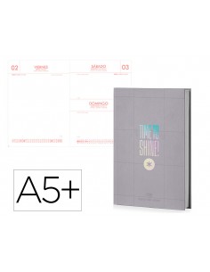 Agenda encuadernada...