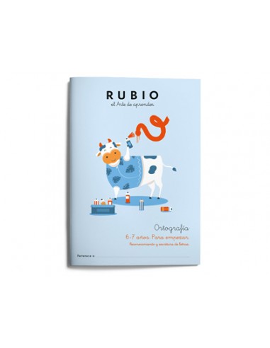 Cuaderno rubio ortografia 6-7 años...