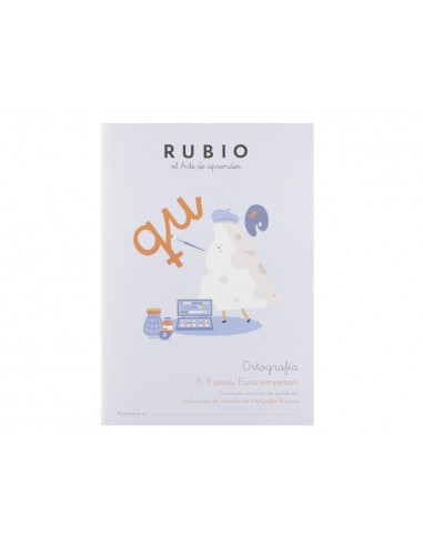 Quadern rubio ortografia 8-9 anys per...